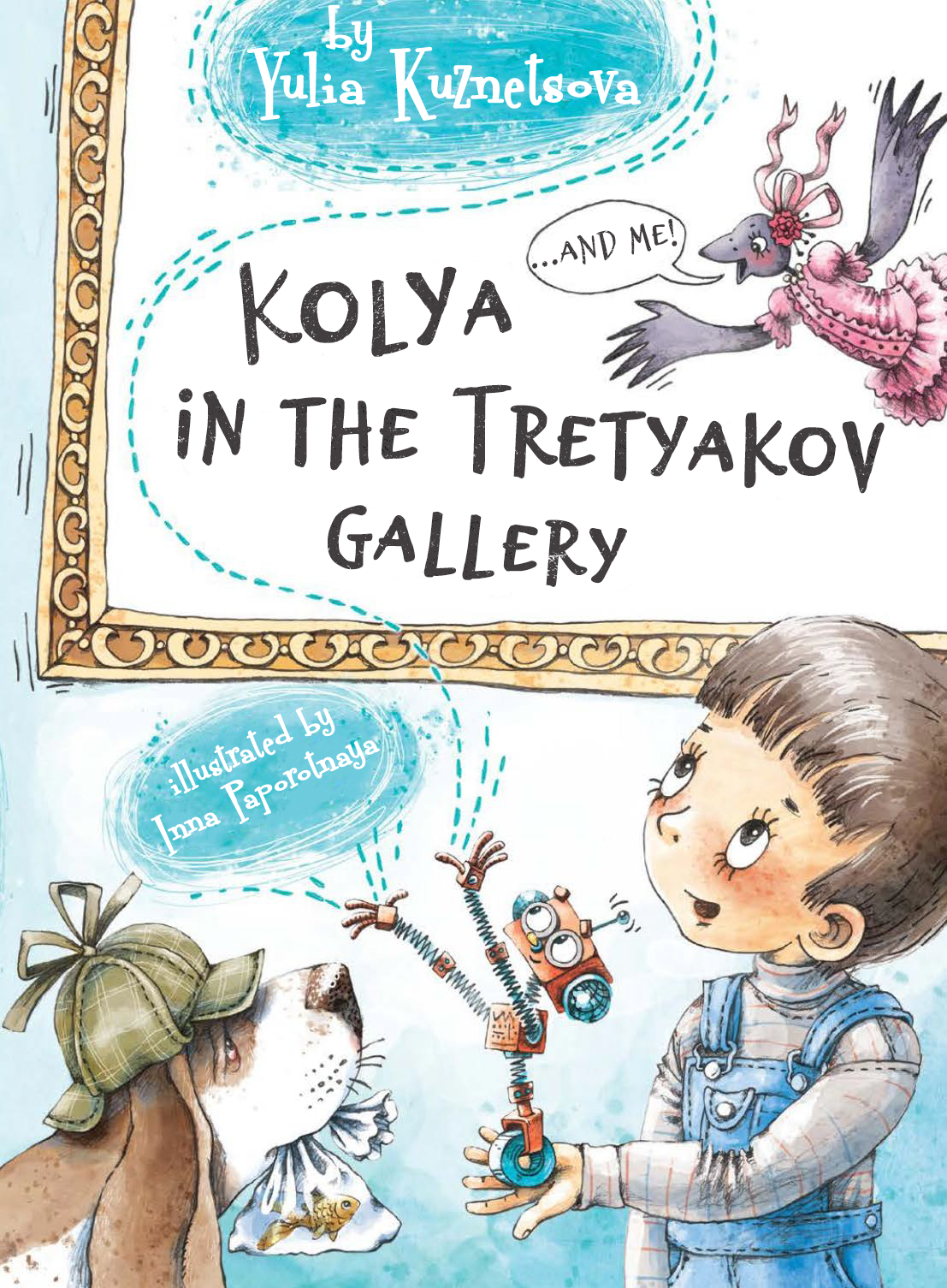 Kolya in the Tretyakov Gallery